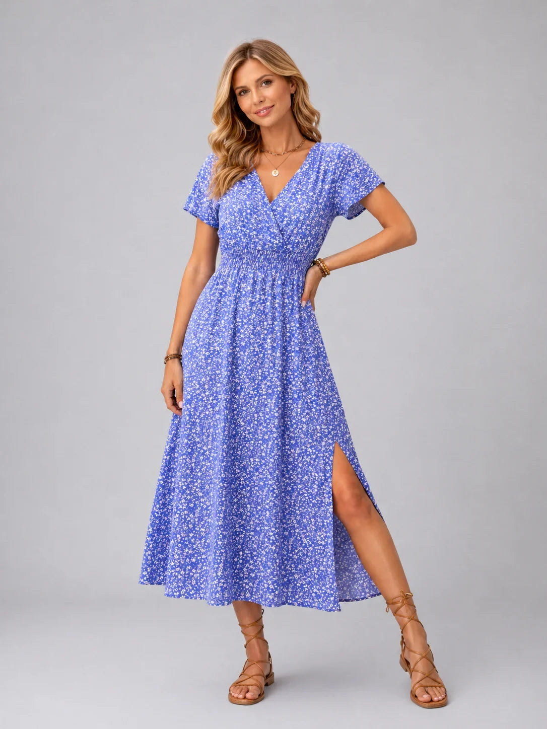 Women’s Floral Maxi Dress – Flowing Summer Style 3