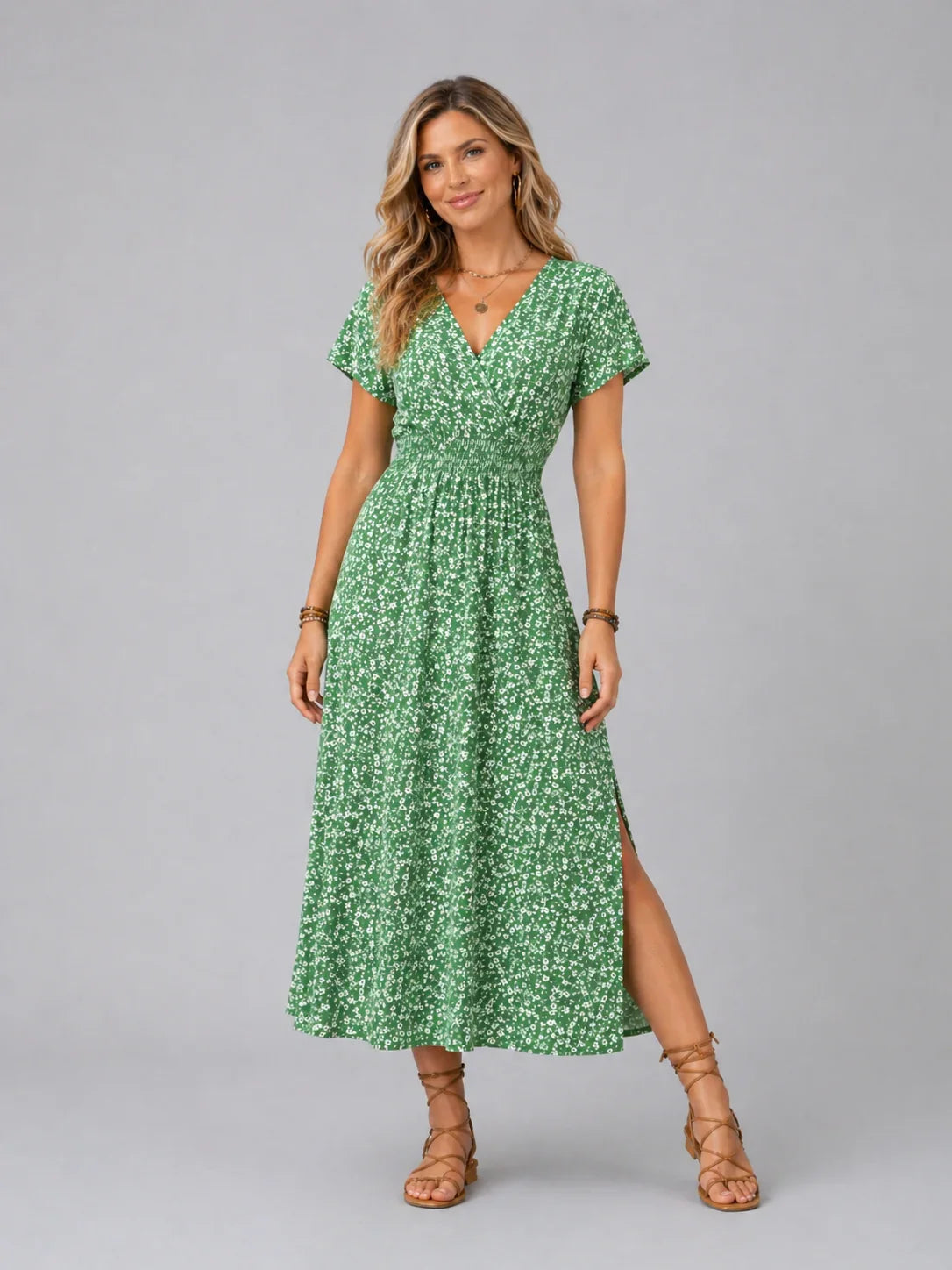 Women’s Floral Maxi Dress – Flowing Summer Style 4